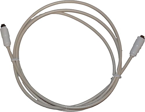 Cable coaxial Highflex de 8 pies, utilizado en sistemas de TV para pacientes de atención médica montados en el brazo PDi serie 400, un extremo