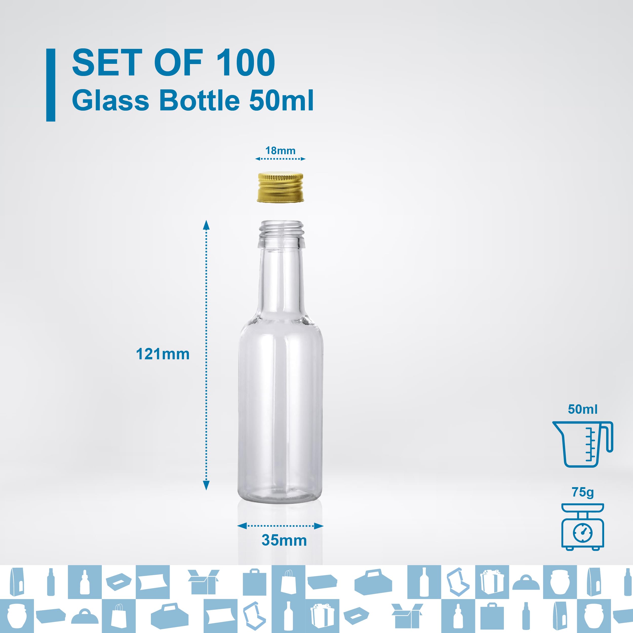 20 Pcs 10 X 28/0,5 L Ini Bottiglie Vetro Con Tappo Sughero, Boccetta Apolla Barattolo - Foto 6