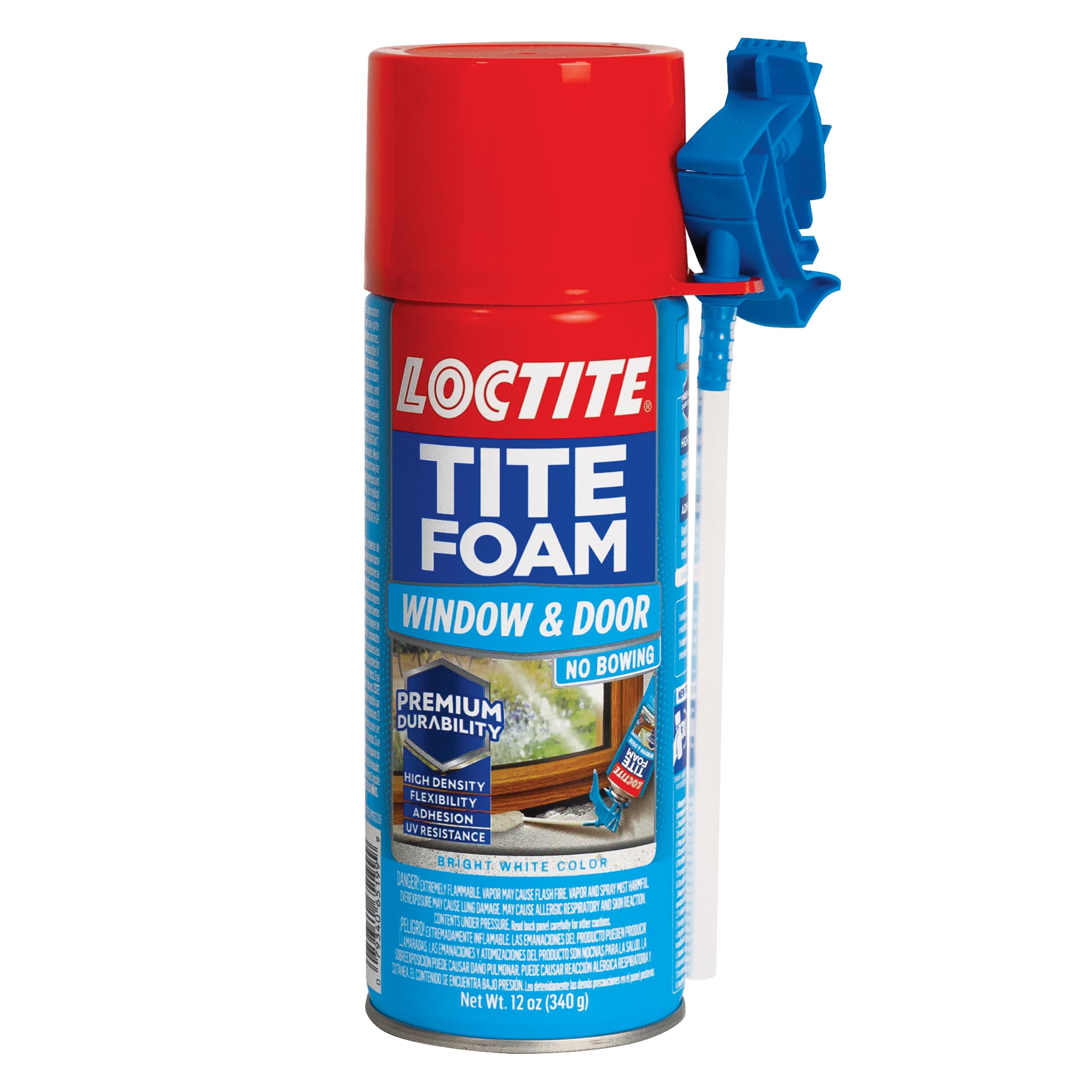 Loctite Tite Foam Windows & Door PU sealant(White), Expanding Foam for Windows and Door Gaps Filling, Keeps dust and pests aways, DIY Dries Fast, Waterproof no Shrinkage Easy Application, 340g-image-43