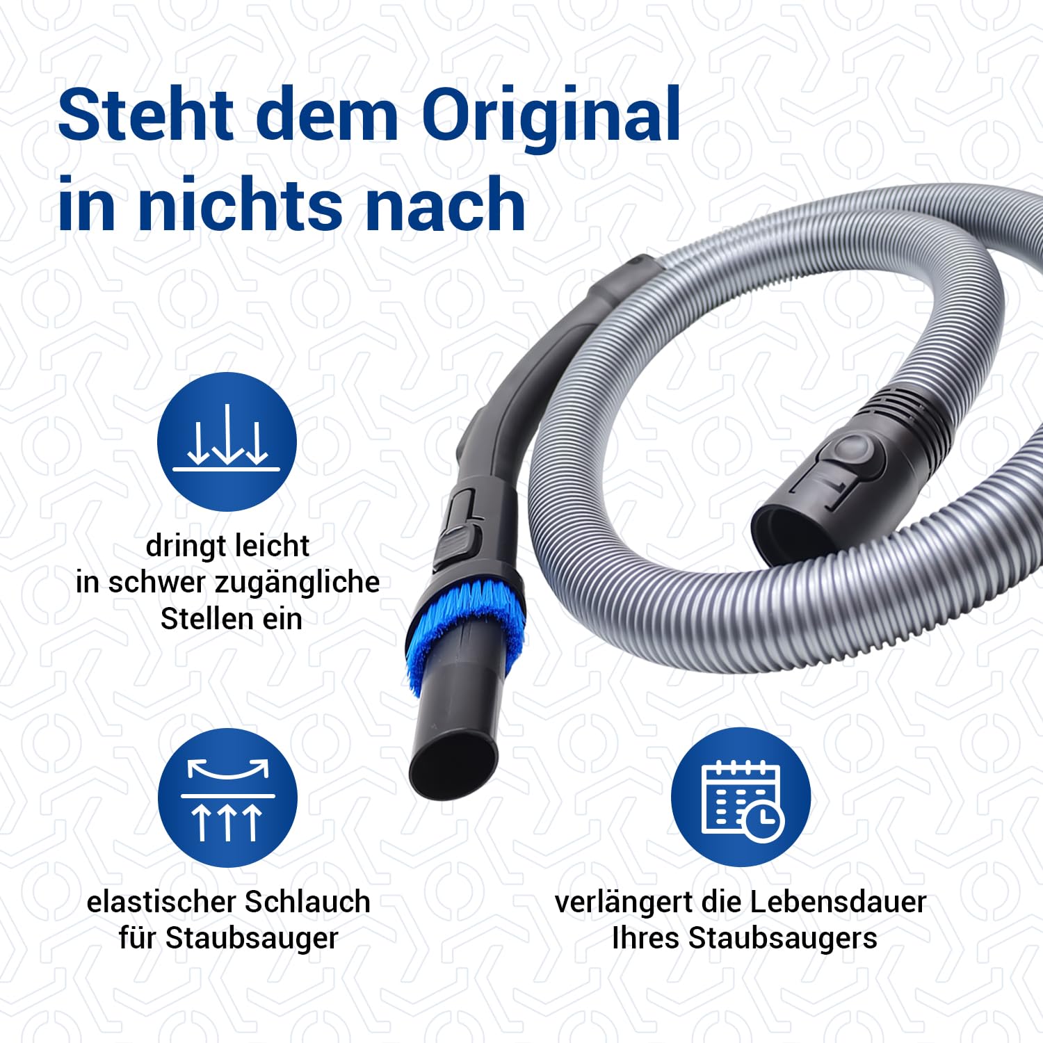 VIOKS Saugschlauch Staubsauger Ersatz für Philiрs CP0494 432200538251