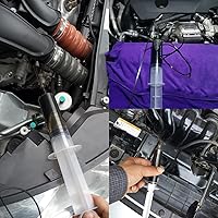 Vista 4 de Dispensador de pegamento grande, 0.7 fl oz, 2.0 fl oz, dispensador de medición de pegamento de 3.4 fl oz con dispensador de pegamento y tapas.