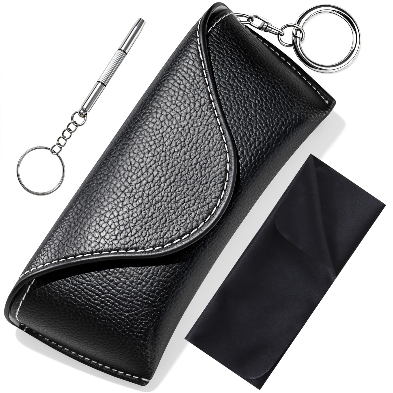 Glasses Case Hard Shell, Portable Sunglasses case Travel Protection Glasses Case, Reading Glasses Case for Women Men-image-45