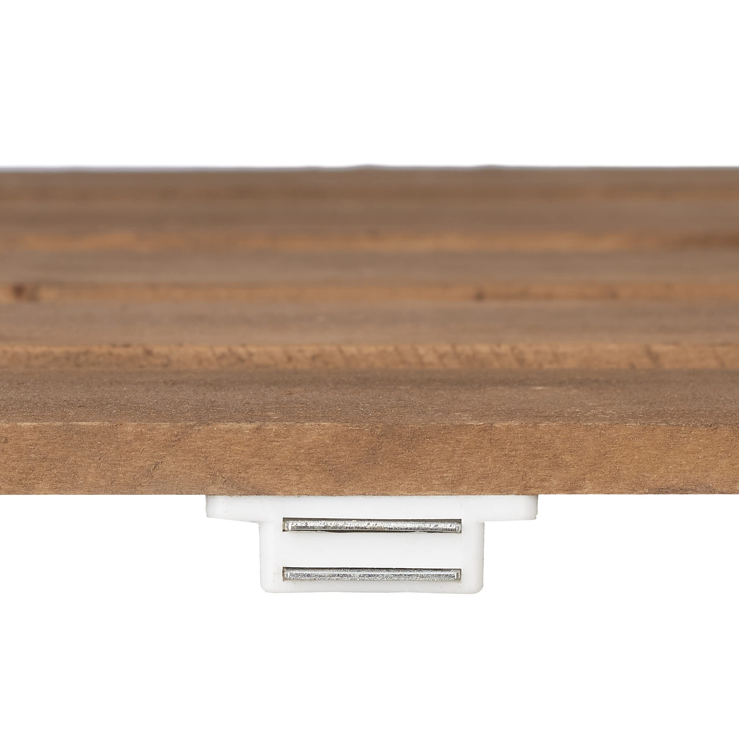 relaxdays Serre Bois Balcon, Bois & Plastique, HLP 146x66x47,5 cm, Double Porte, Culture de Plantes et semis, Marron