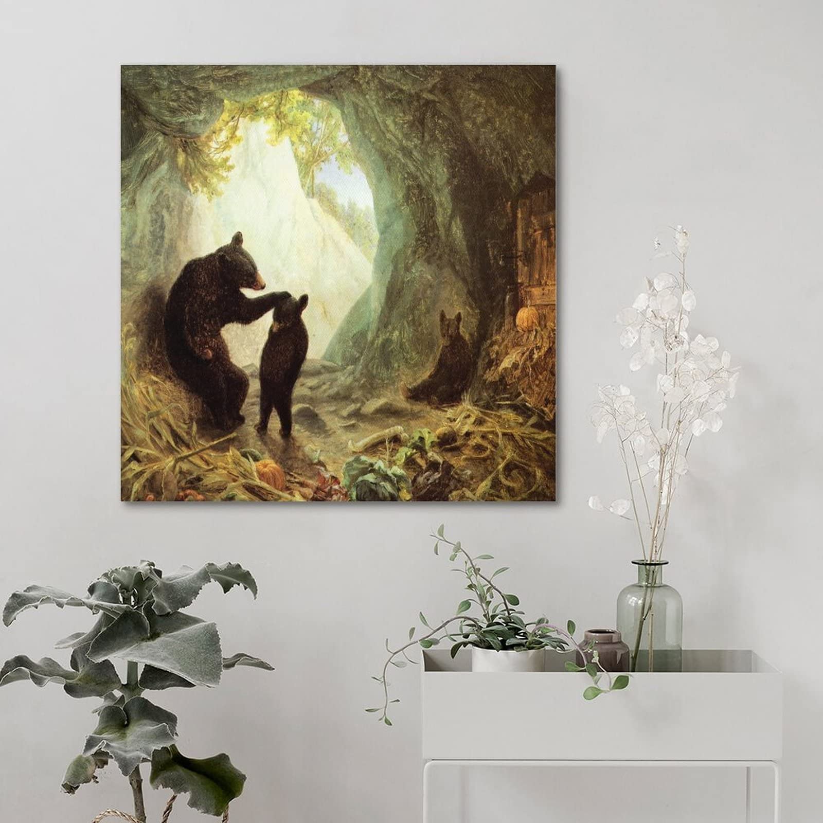 絵画。原画【Bear bought bread】 絵画。原画【Bear bought bread】