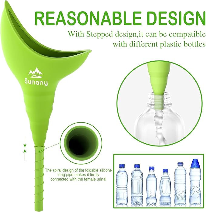 Pee Standing Up! Travel-Friendly Female Urination Device