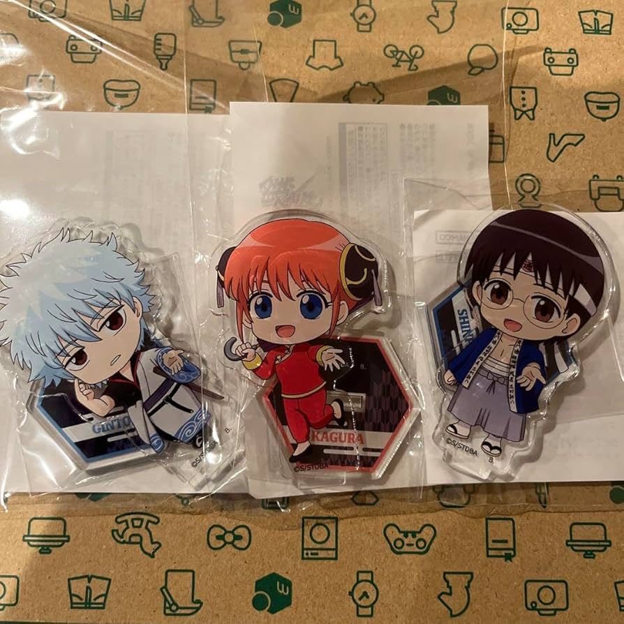 銀魂 白夜叉祭 アクリルスタンド キャラクロ 銀魂 マルイ 夏祭り 浴衣