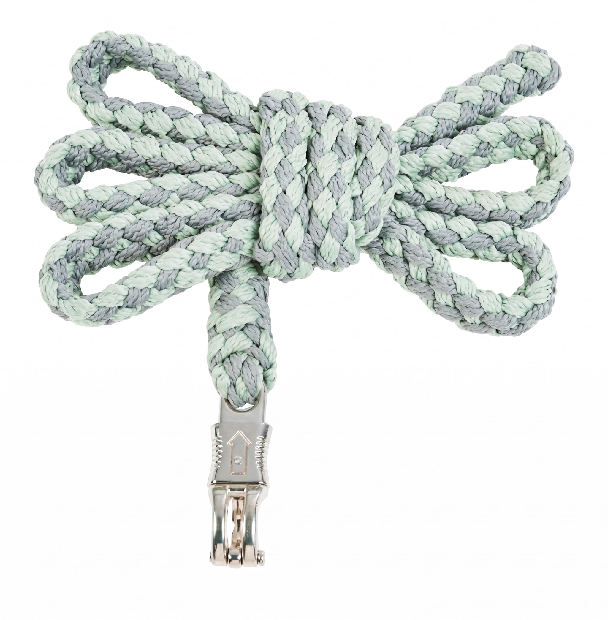 JA Horse JA4009 Lead Rope Lead Rope Spirit Grey/Smoke Green Panic Hook