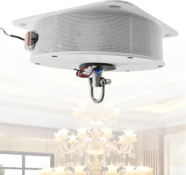 Chandelier Hoist Lifter System, Electric Motor Winch Lighting Lifting. Max Capacity 176 lbs Hoist Lift, Remote-Control for Lamp Cleaning Maintenance 40kg