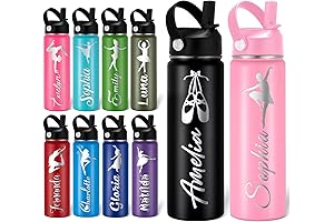 Personalized Dance Water Bottles: A Gymnast's Hydration Companion