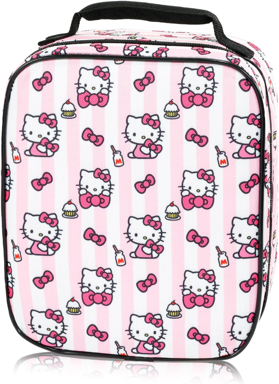 Hello Kitty Lunch Bag for Girls Bundle w/Insulated Lunchbox + More