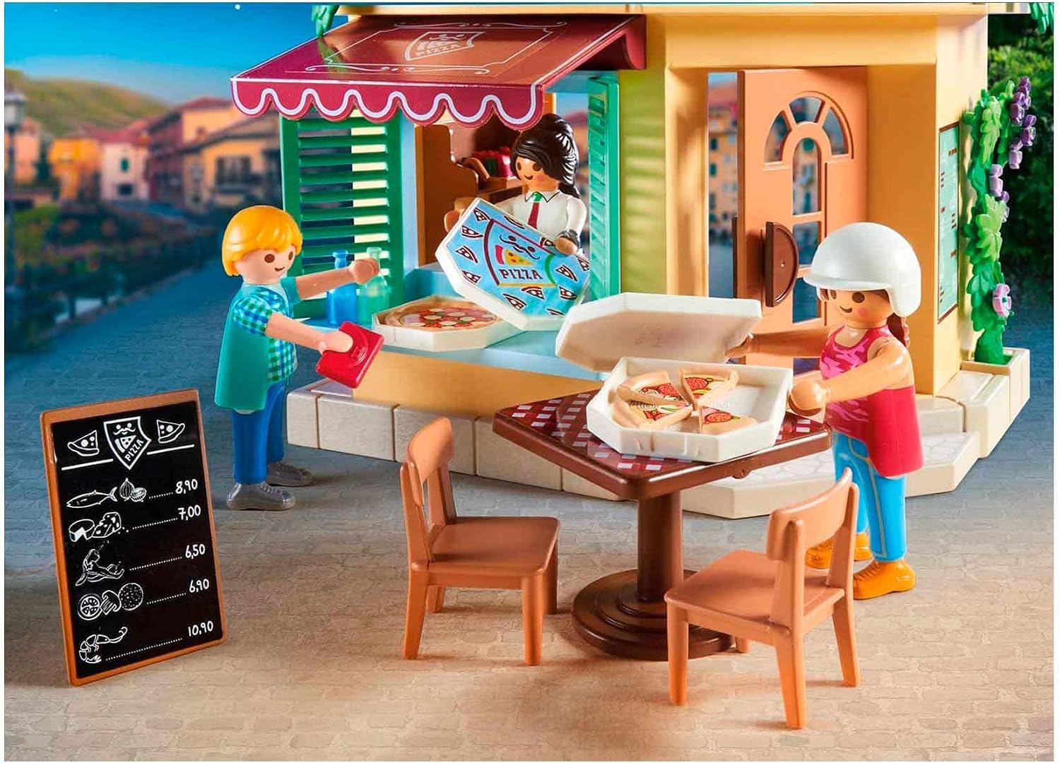 Playmobil Pizzeria, Colourful