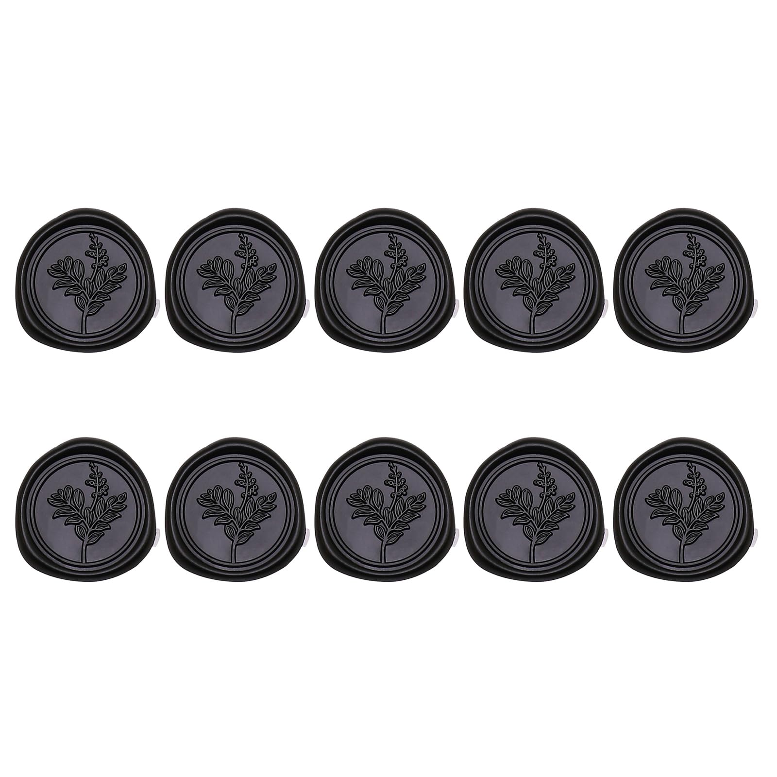 RBRMHM 5/10Pcs Antique Seal Stamp Sticker Embossed Seal Sticker Adhesive Labels for Envelope Invitation Greeting Cards