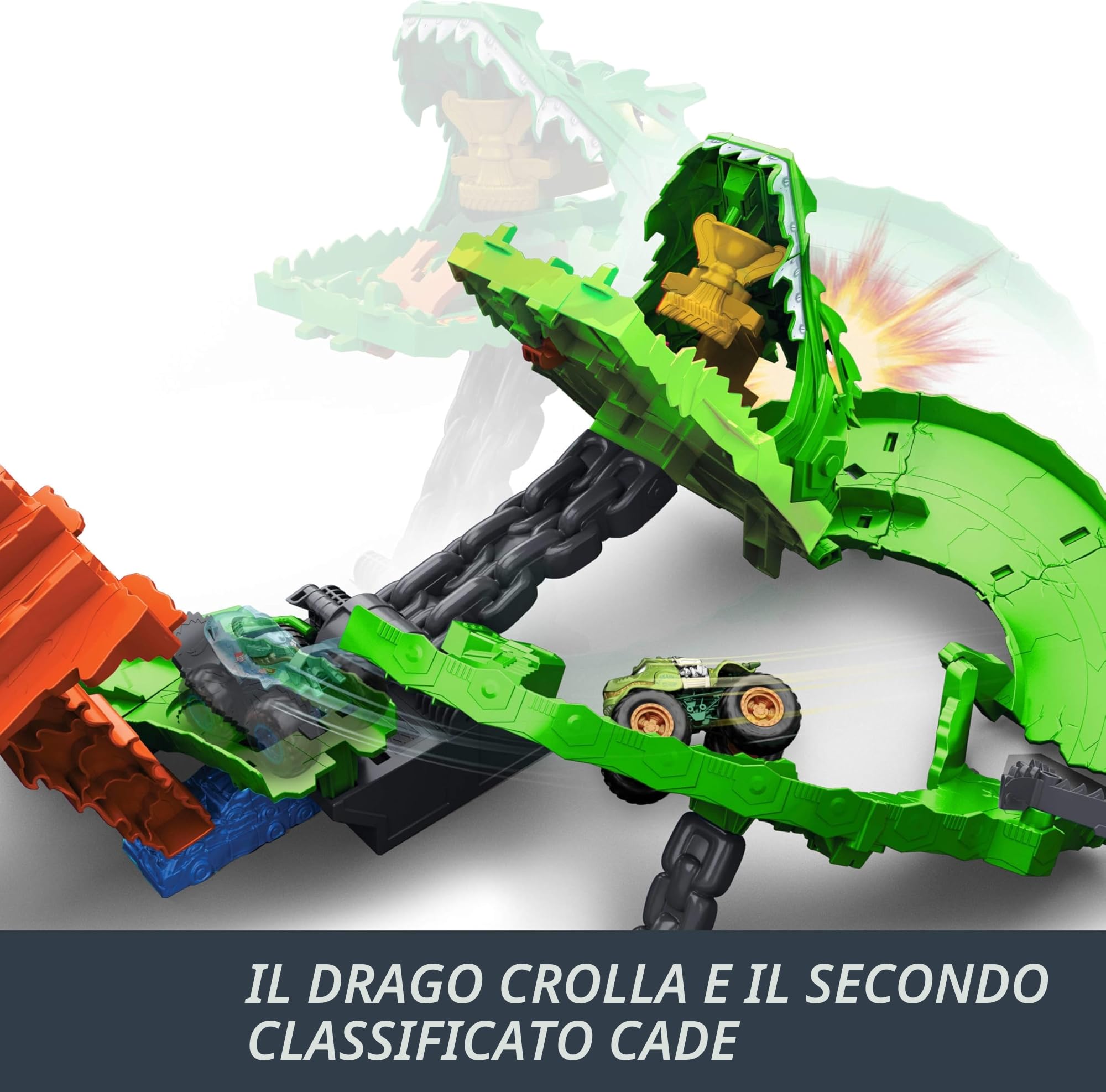 Hot Wheels Monster Trucks Drachenangriff