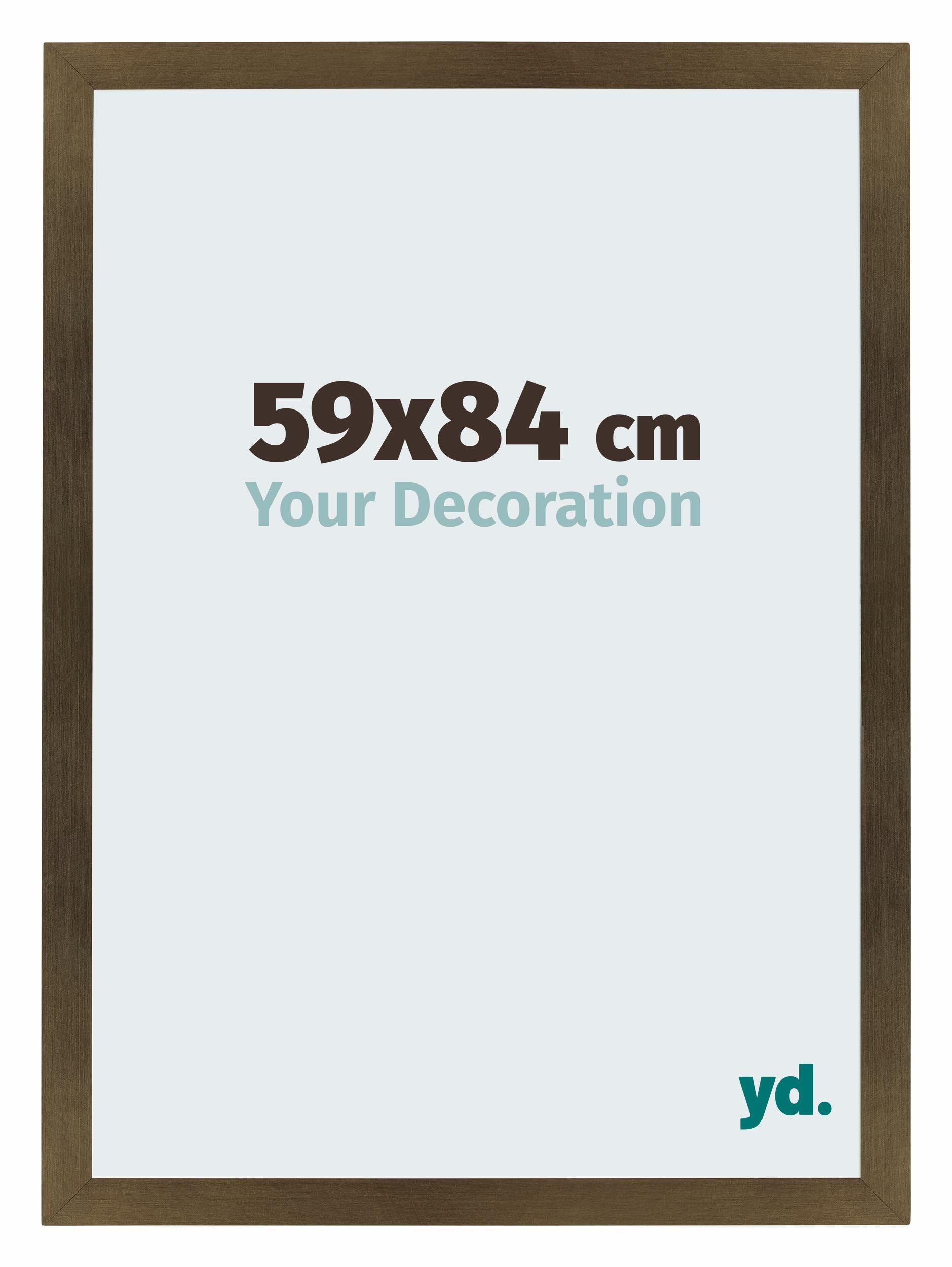 Your Decoration - Puzzle frame 59x84 - Bronze Design - Puzzle frame 1500-2000 Pieces - MDF Photoframe - Mura