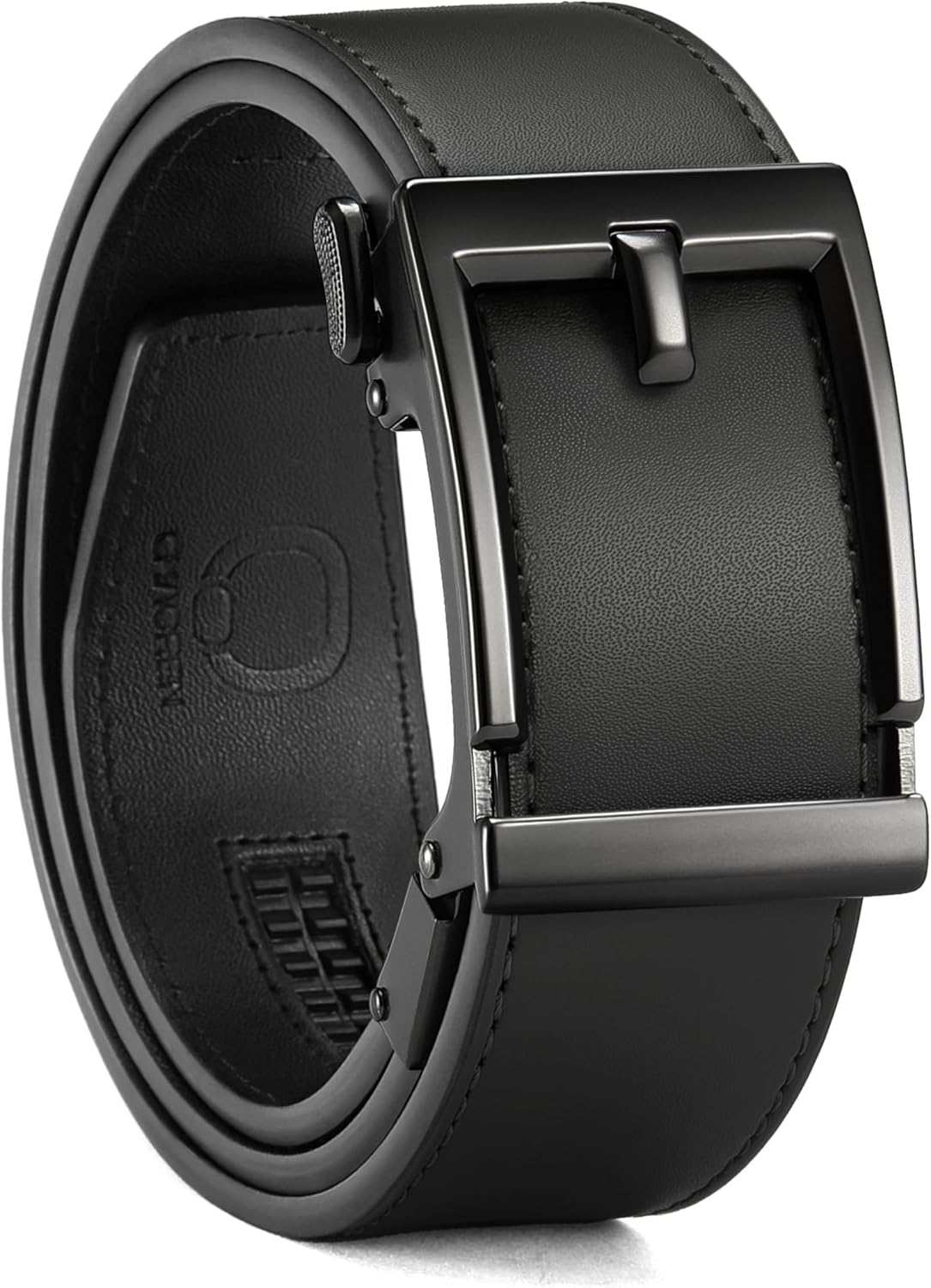 CHAOREN Ratchet Belts for Men - 1.5" Mens Belt Genuine Leather for Causual Jeans - Customizable Style, Versatile Fit
