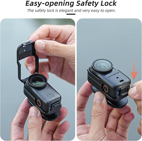 Miniatura 7 de Clip de gorra de béisbol para DJI Osmo Nano, soporte de montaje de tapa de rotación de 360 para DJI Osmo Nano Accesorios