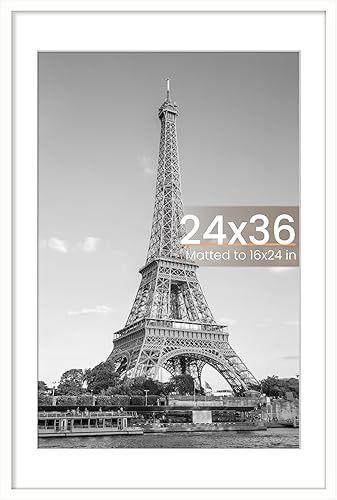 Vista 422 de upsimples - Portarretratos de 8.5 x 11 pulgadas, para fotos de 6 x 8 pulgadas con paspartú o de 8.5 x 11 pulgadas sin paspartú, marcos de fotos