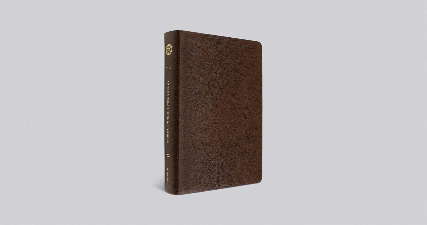 ESV Single Column Journaling Bible, Large Print (Bonded Leather, Mocha): Holy Bible, English Standard Version - Image 2