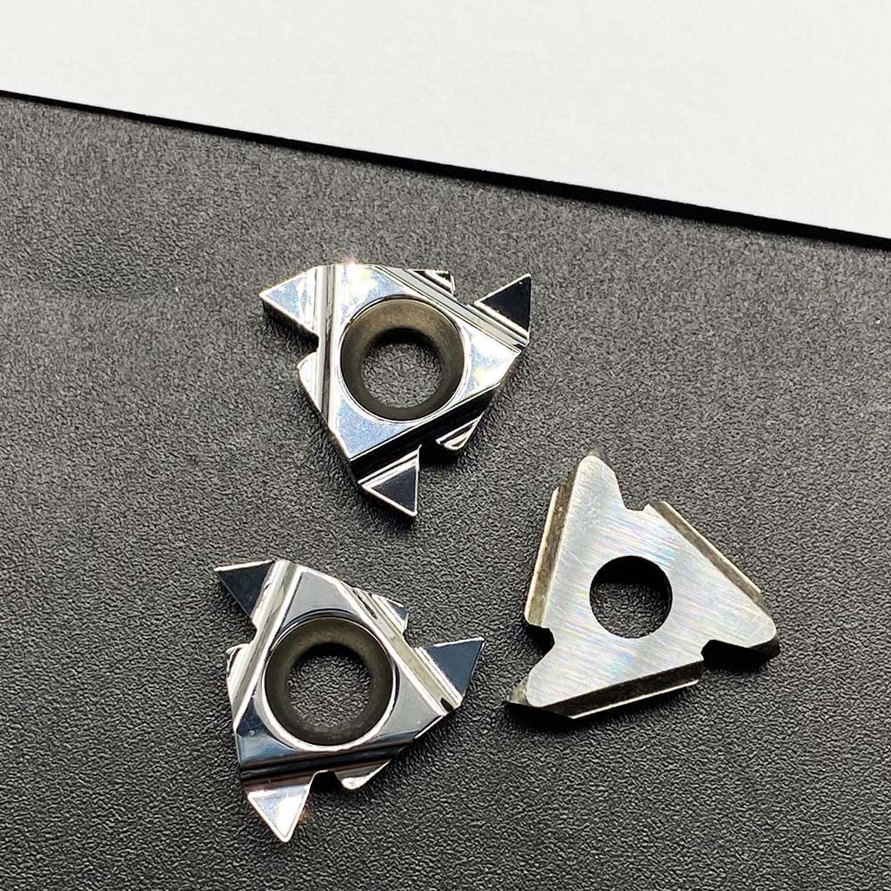 External Indexable Turning Aluminum Threading Insert 16ER 16IR A6G0 for Aluminum Alloy (16ER AG60)