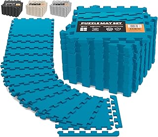 Comprar EDIESI, Suelo Gimnasio, Tatami, Ejercicio en Casa, para Maquinas de Deporte, Suelo Piscinas Desmontables, Colchoneta de Goma Eva, Alfombra Puzzle, Gym