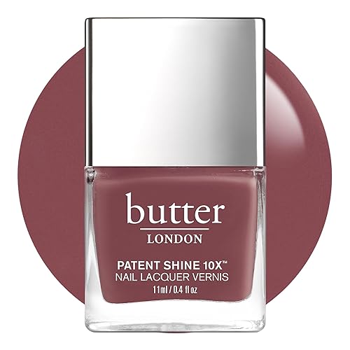 Miniatura 32 de butter LONDON Patent Shine 10X Esmalte de uñas – Acabado similar al gel y resistente a las astillas, ayuda a proteger y fortalecer las uñas, vegano