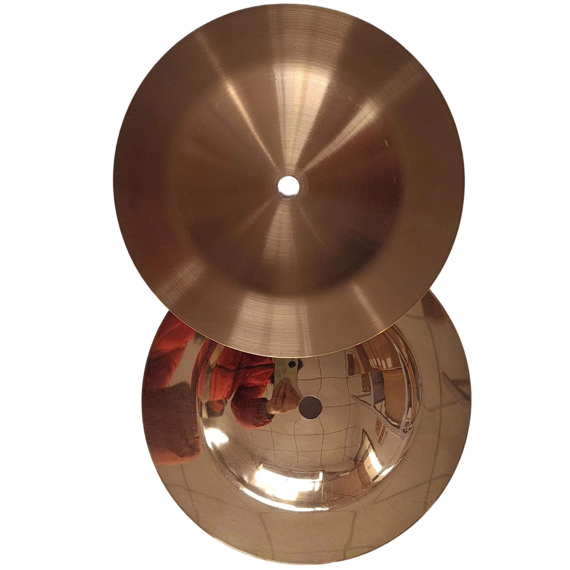 Talerze Perkusyjne 8calowe 20 CM B8 Bell Cymbal High Pitch Bright Sound Akcesoria Do Bębnów | Żel