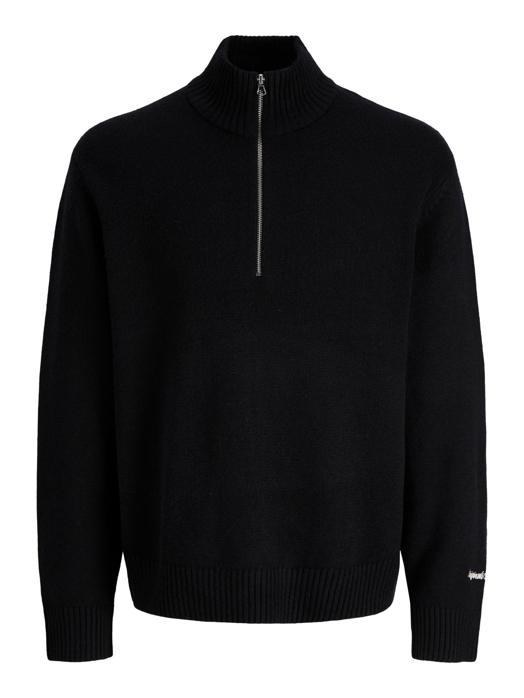 JACK & JONES Male Sweatshirt mit halbem Reißverschluss Sweatshirt mit halbem Reißverschluss