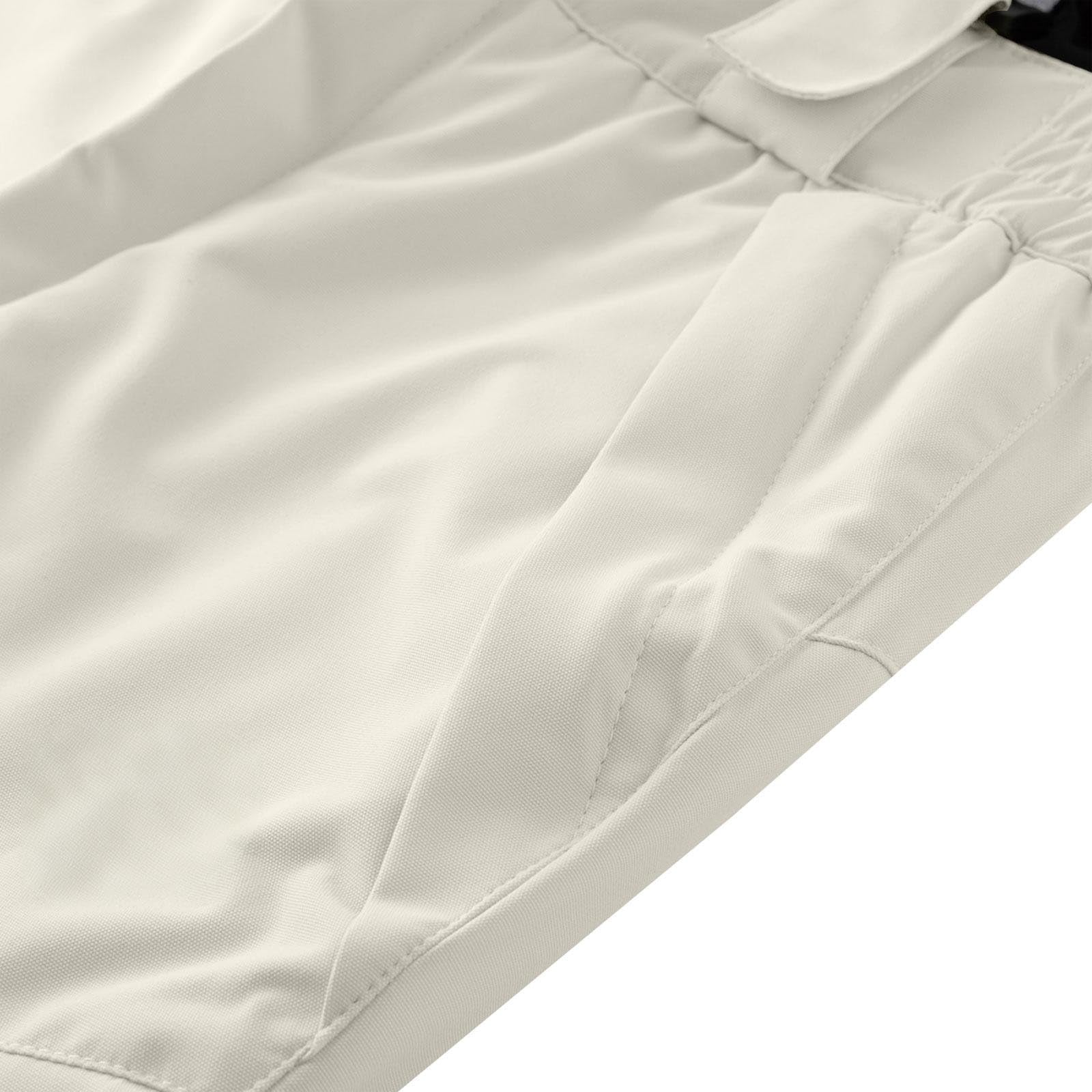 Generisch Pantalon de ski imperméable pour fille et garçon - Pantalon de ski coupe-vent - Salopette doublée - Chaud - Pantalon de neige - Pantalon d'extérieur pour enfants de 6 à 16 ans