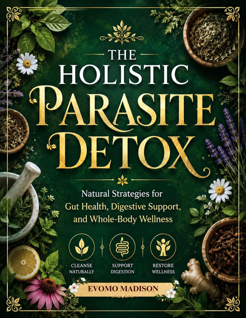 THE HOLISTIC PARASITE DETOX: Natural Strategies for Gut Health, Digestive Support, and Whole-Body Wellness