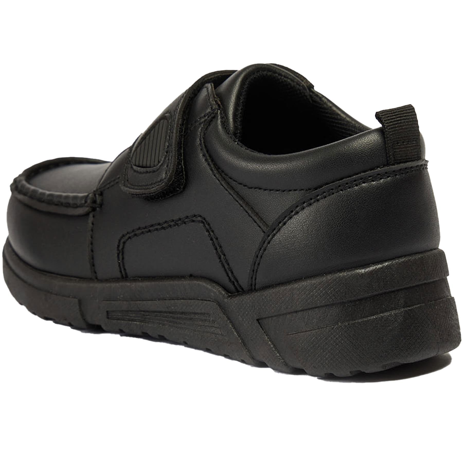 A2Z 4 Kids Zapatos escolares para niños, de una sola correa, con cierre táctil, zapatos cómodos para niños, vestido formal inteligente, para boda, fiesta, regreso a clases, antideslizantes,