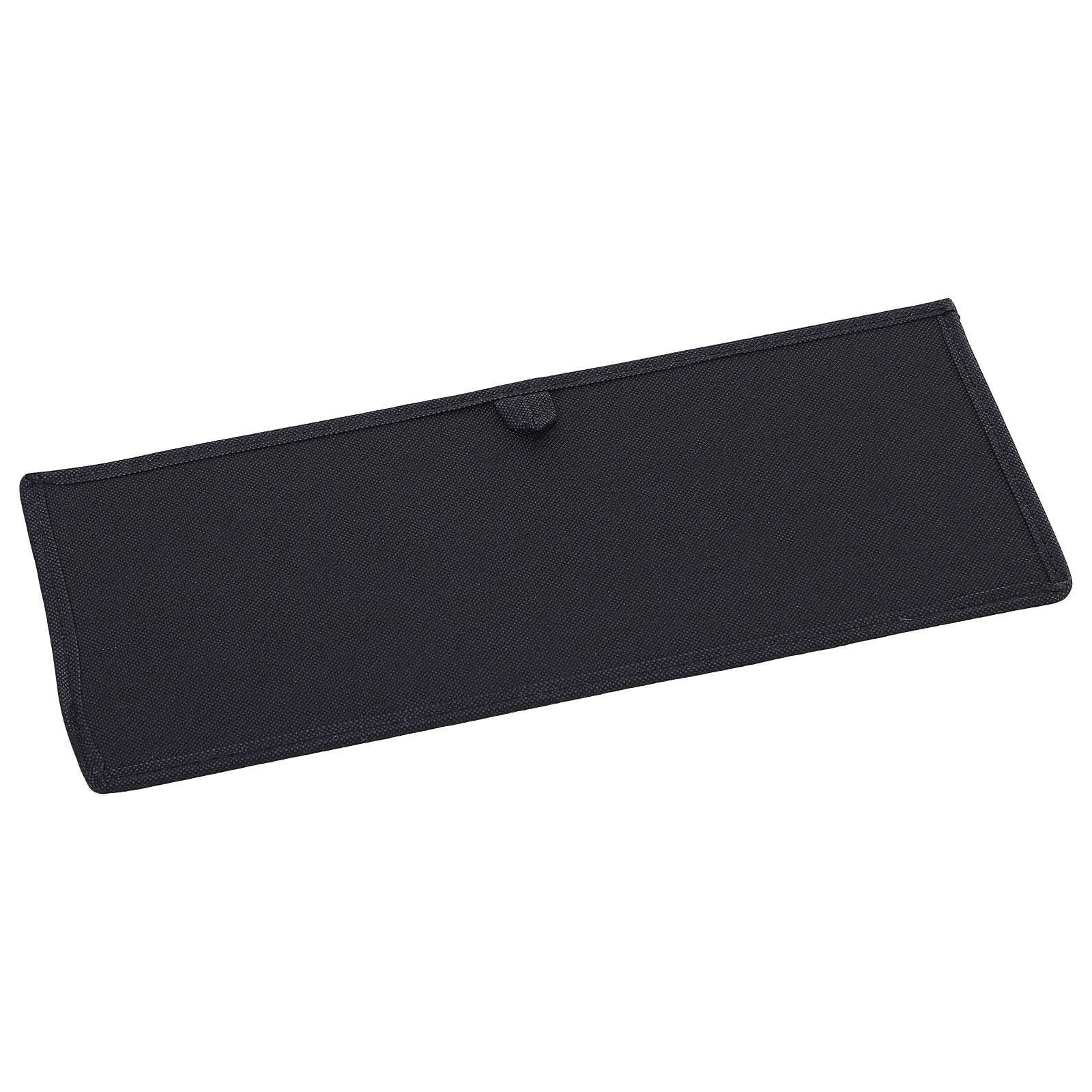 PawHut Escalera para Mascotas de 3 Peldaños Plegable con Tapas Abatibles y Espacio de Almacenamiento 3 Escalones de Perros Gatos Pequeños de Vellón Bereber para Cama Sofá 40x54x48 cm Negro