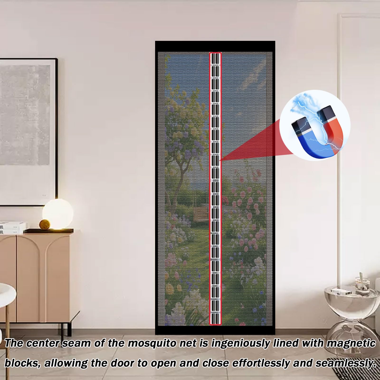 Store Moustiquaire, 310x280cm Fenetre AimantéE Fermeture