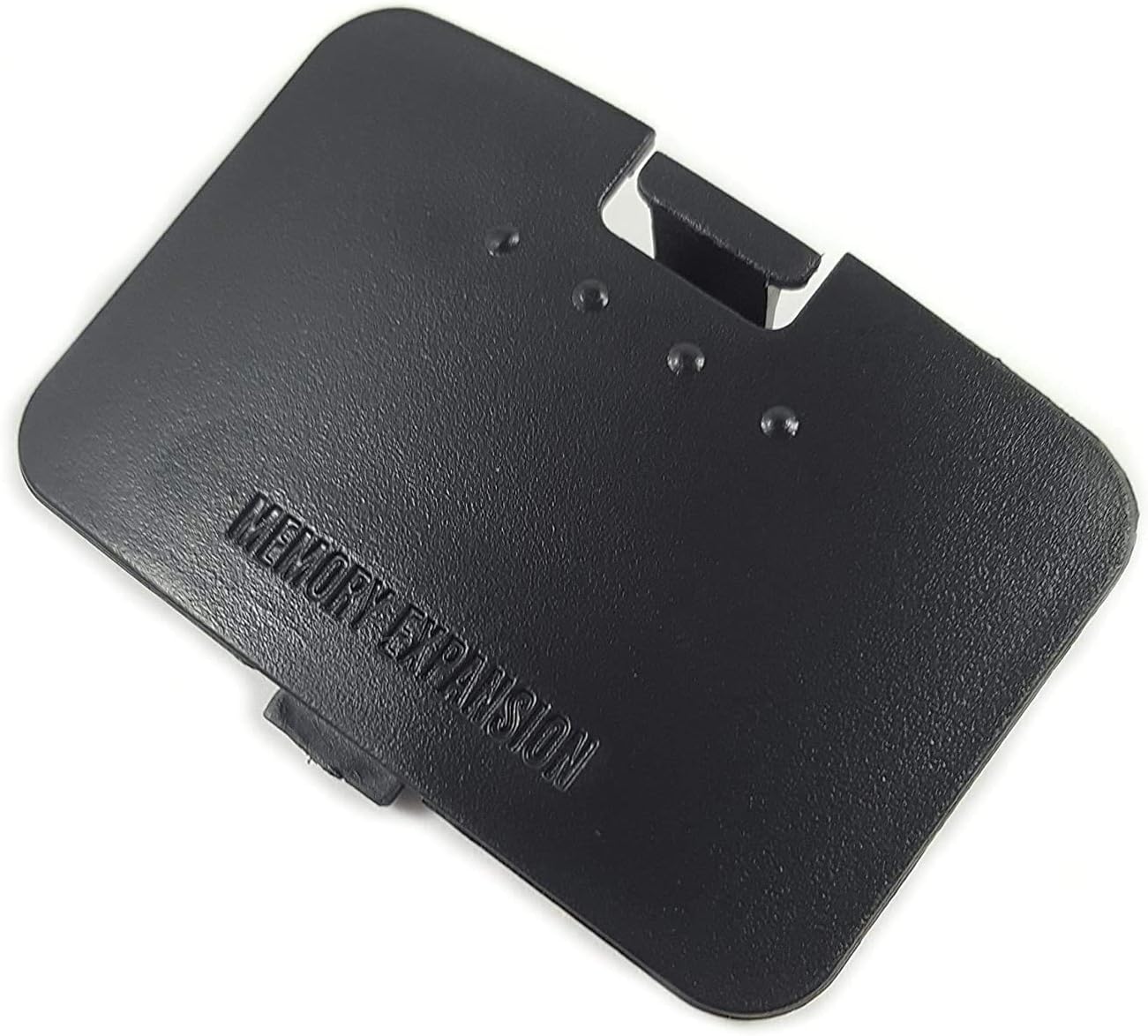 Replacement Jumper Pak Memory Expansion Door Cover Lid Part for Nintendo 64 N64 (Black)