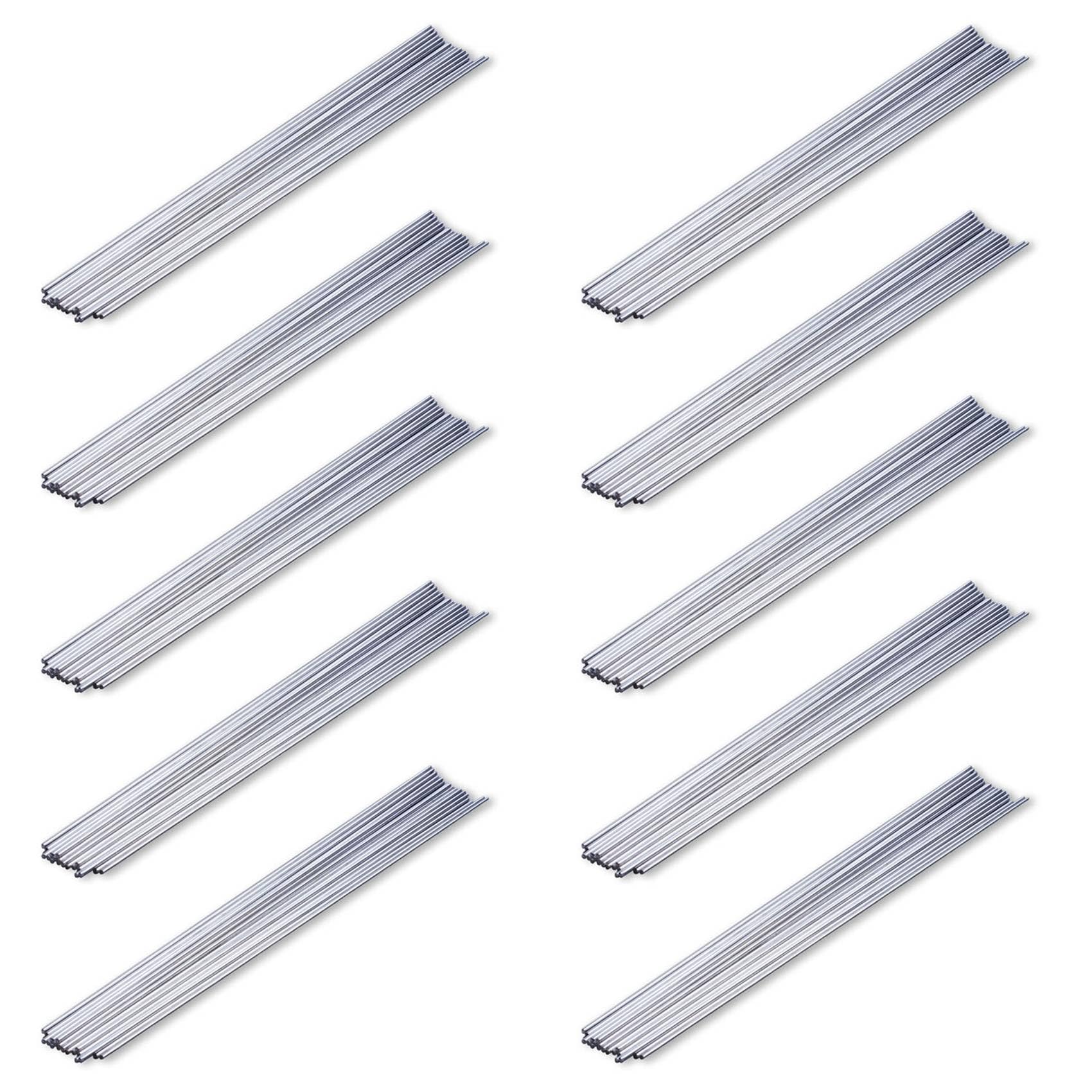 200 sztuk 300 mm x 2 mm pręty okrągłe ze stali nierdzewnej do zabawek RC