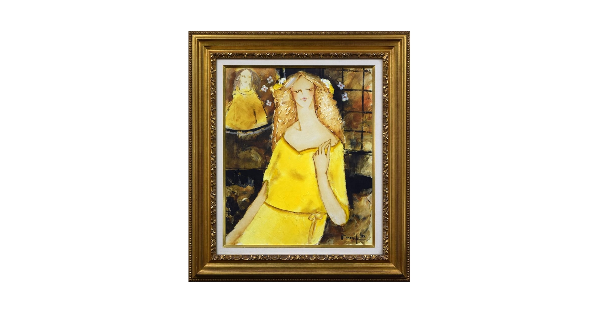 松任谷國子　春ちかくに F6 絵画 松任谷國子 春ちかくに F6 絵画 E6_9D_BE_E4_BB_BB_E8_B0_B7_E5_