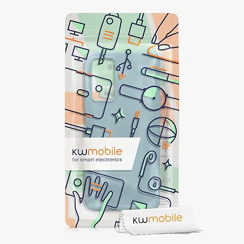 Miniatura 7 de kwmobile Funda compatible con Xiaomi Redmi Note 11 Pro  11 Pro (5G)  12 Pro (4G) - Funda de silicona TPU con acabado suave - Piedra antigua