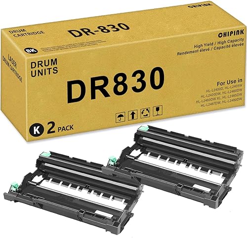 Miniatura 6 de DR830 (no tóner) Reemplazo compatible para impresoras DR830 DR-830 DR 830 Work para impresora DCP-L2640DW HL-L2460DW MFC-L2820DW HL-L2480DW