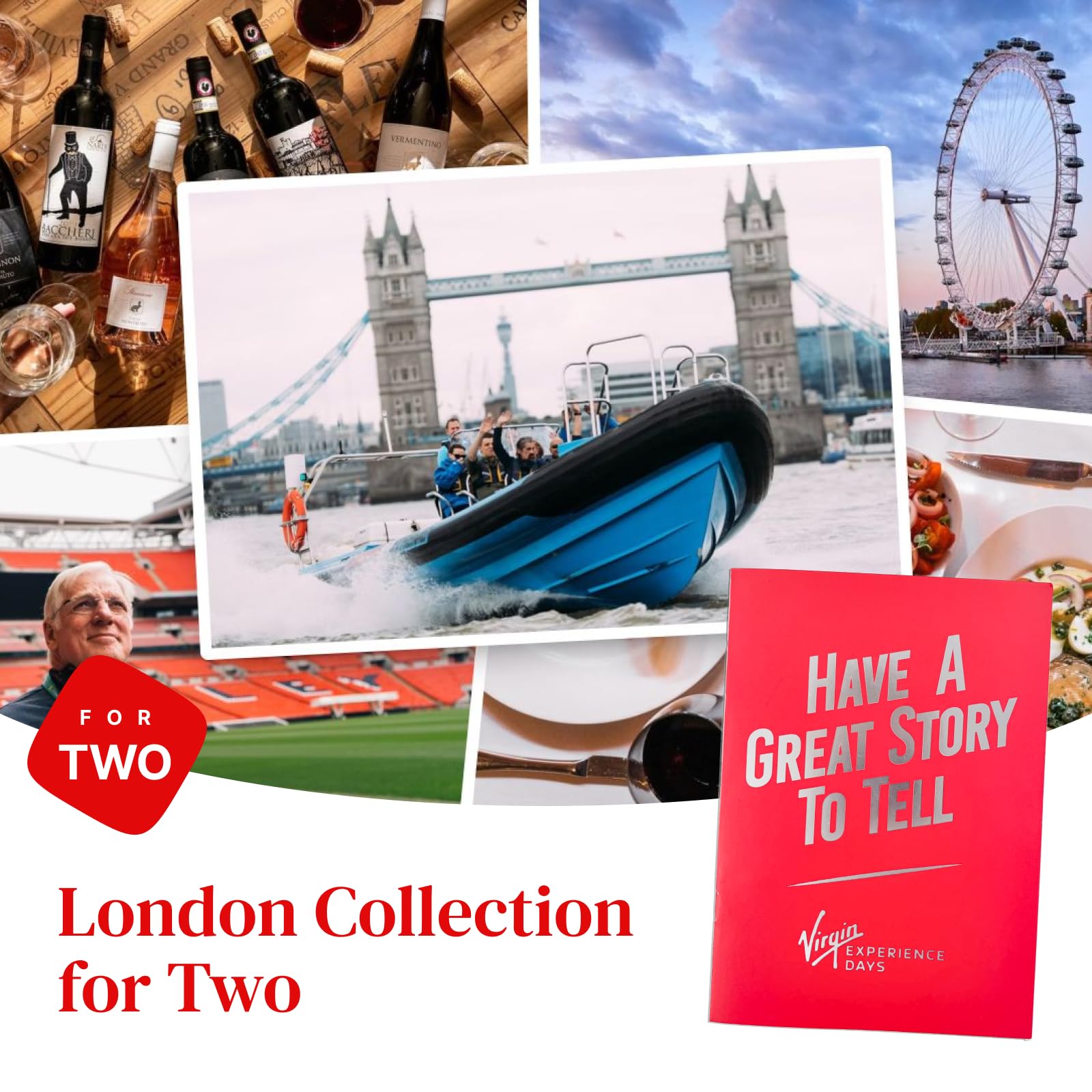Enjoy London Collection for Two - Choose from 10 different experiences across London
