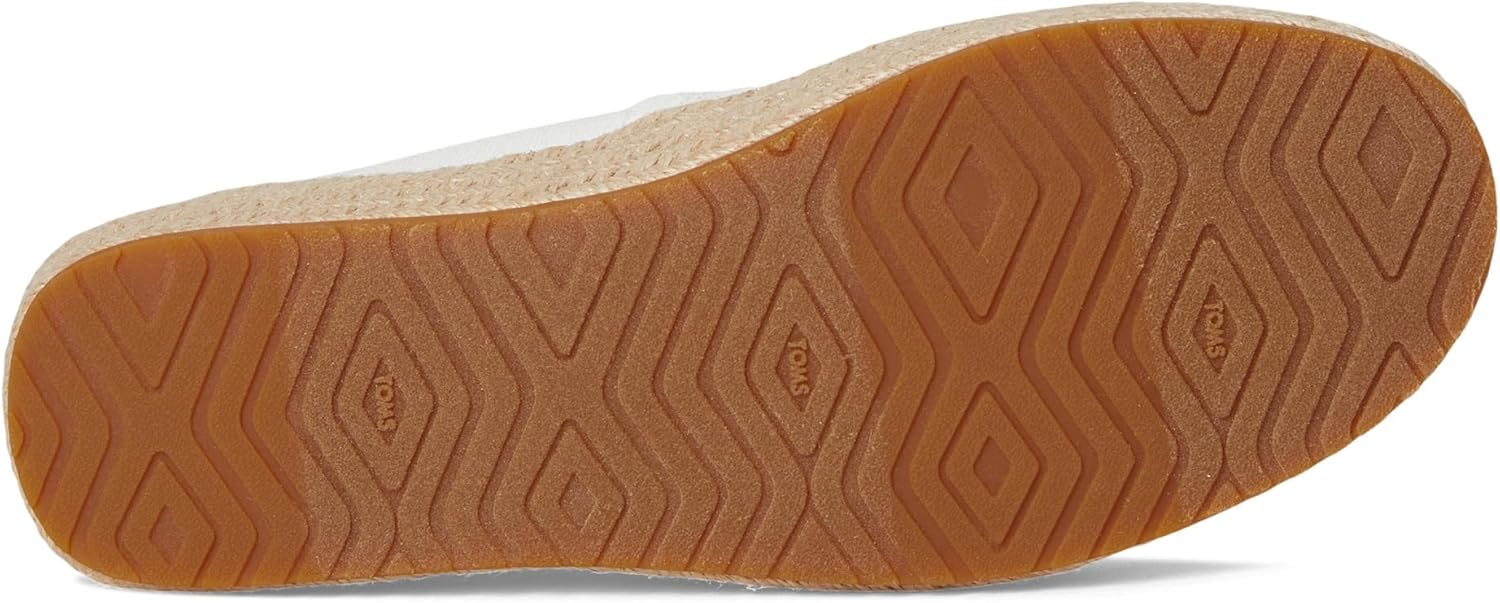 Toms Womens Valencia Wide White 1 5.5 Wide - Image 3