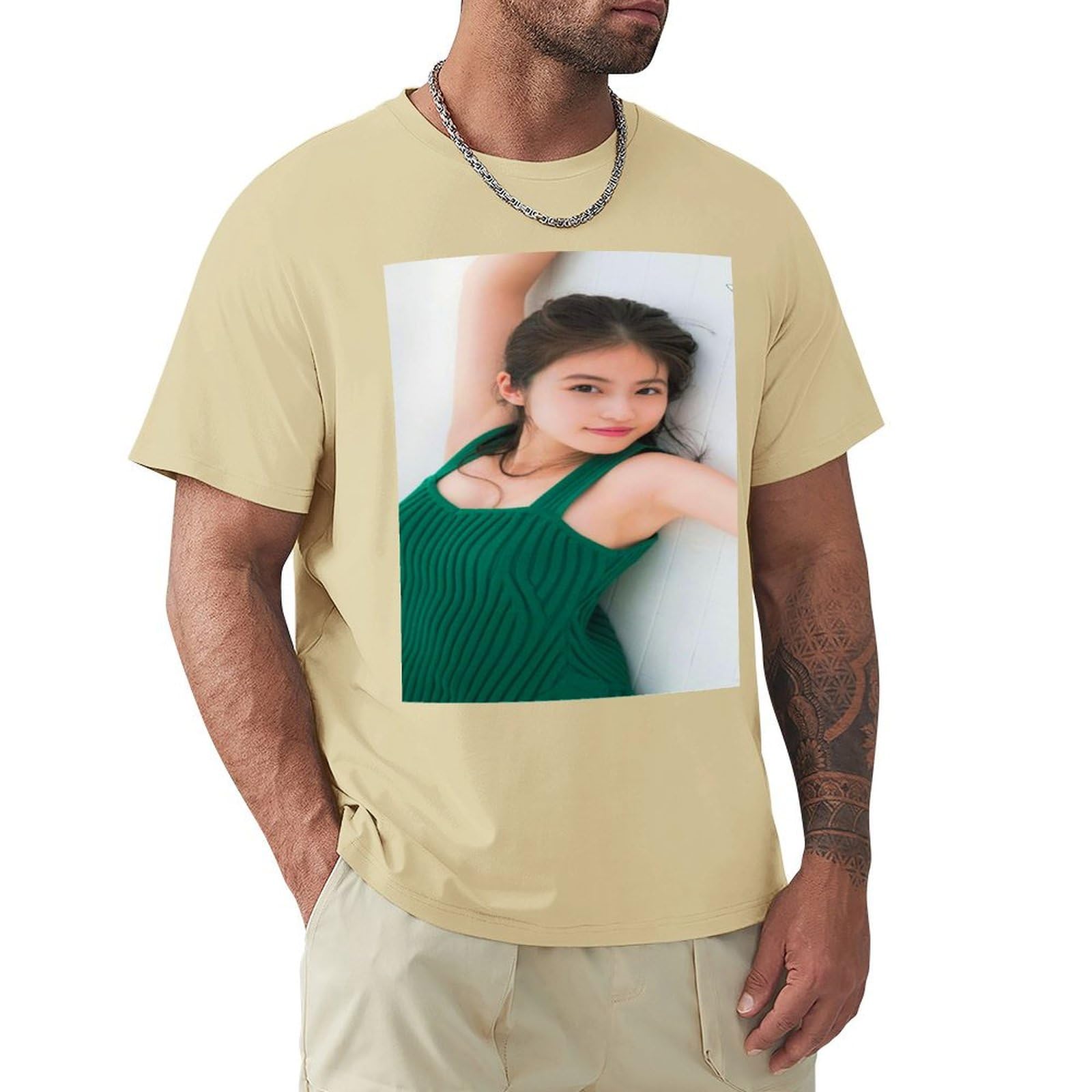 今田美桜 Tシャツ Mサイズ Amazon.co.jp: 今田美桜Mメンズ半袖 夏服 カップルのtシャツ 半袖