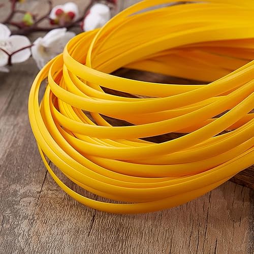 Miniatura 2 de Restauración de mimbre, kit de fijación de muebles de ratán sintético, material tejido de plástico plano blanco para muebles de ratán y cestas de