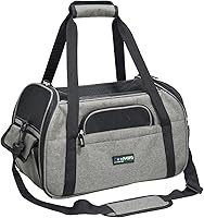 Vista 12 de JESPET Transportín Suave para Mascotas para Perros Pequeños, Gatos, Cachorros, Transportadores de Gatos Aprobados por Aerolíneas, Transportador