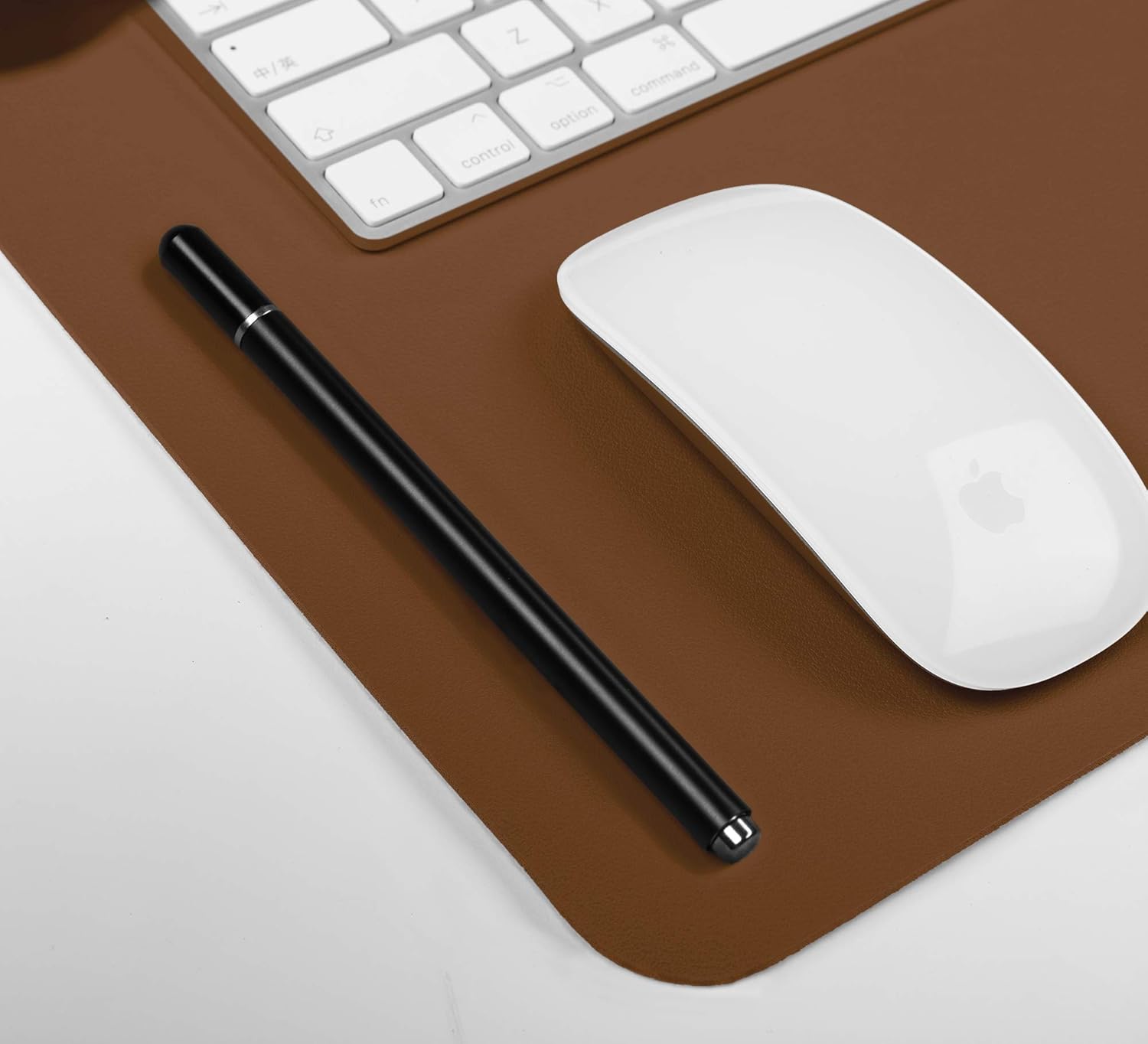 Leather Desk Pad& Monitor Stand