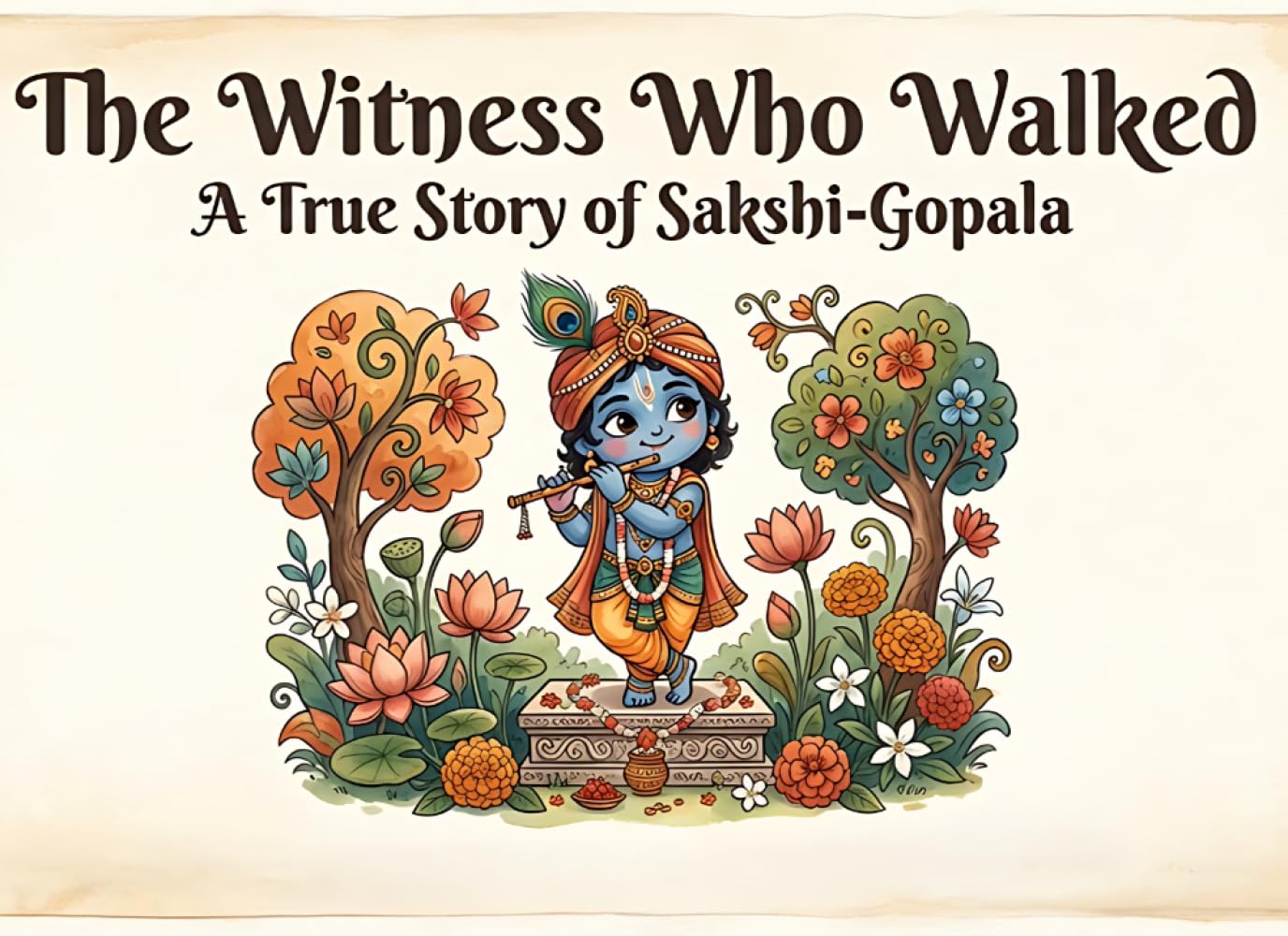 The Witness Who Walked: A True Story of Sakshi-Gopala (Illustrated Adventures)