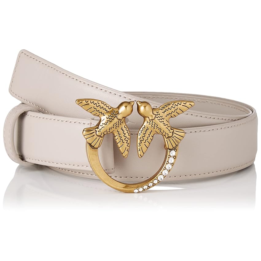 Immagine del prodotto Pinko Love Berry H3 Belt Vit.Seta Je Cintura, I30Q_Grigio Pinguino-Antique Gold, XS Donna