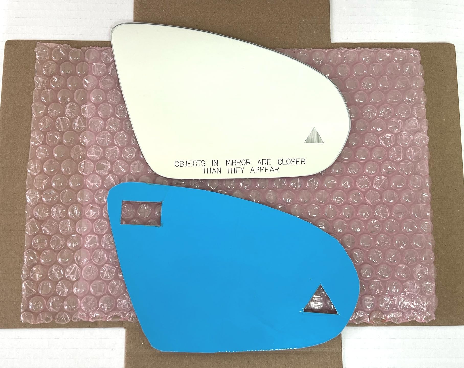 New Replacement Blind Spot Mirror Glass with Full Size Adhesive for 2020-2023 Mercedes-Benz A220 A35 AMG CLA250 CLA35 AMG CLA45 AMG SL55 AMG SL63 AMG