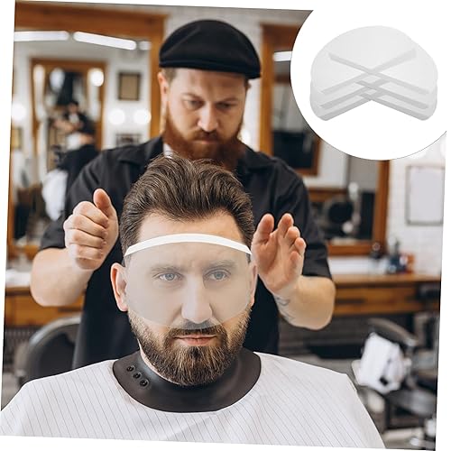 Miniatura 5 de VICASKY 25pcs Peluquería Facial Claro Ducha Mascarillas para Cortes de Pelo Ojos para Faciales Uso en Salón Práctico Contra Spray para el Cabello