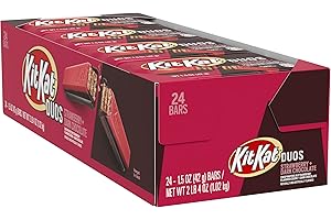 Chocolate Strawberry Creme Wafer Candy Bars, 1.5 oz (24 Count)
