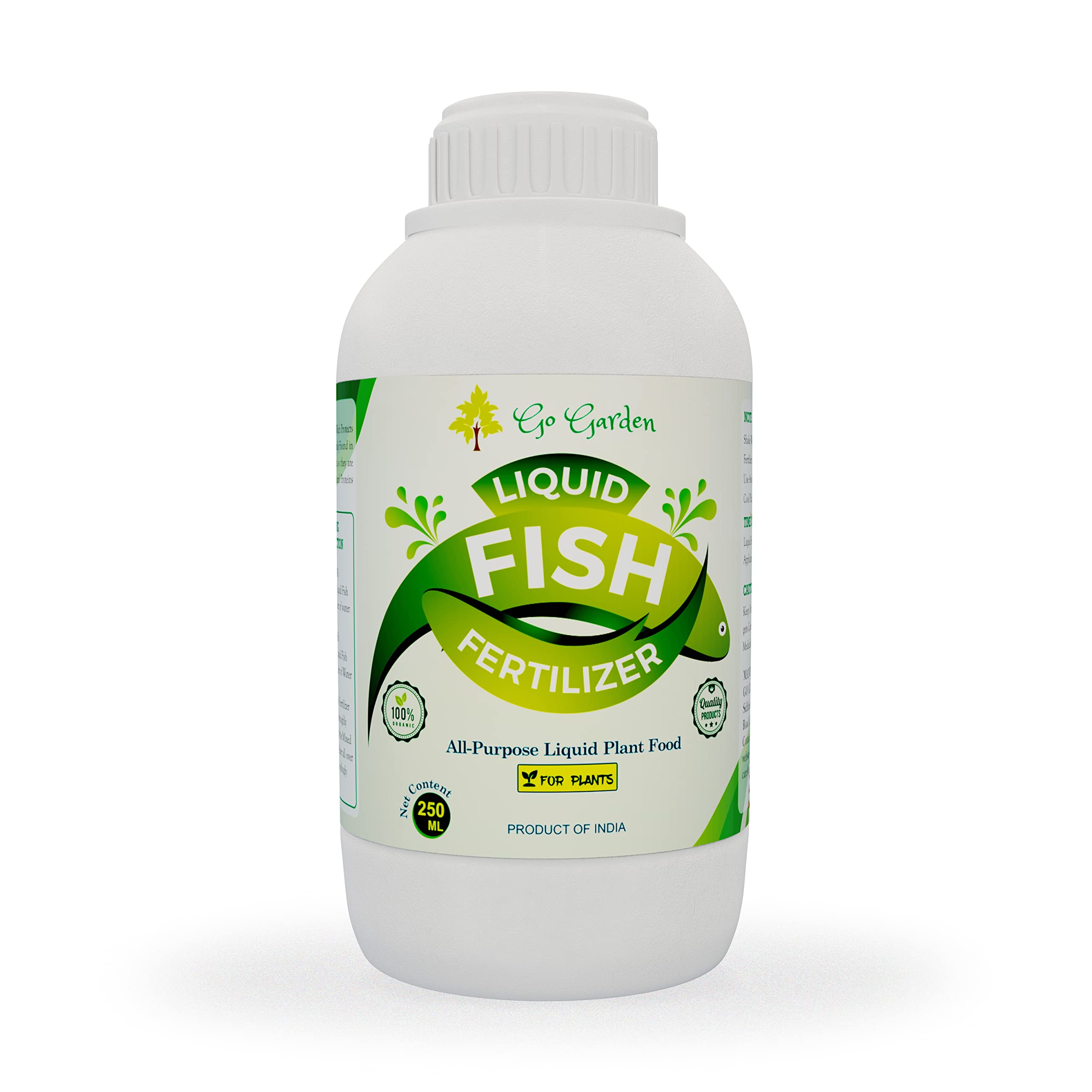Go Garden Liquid Fish Fertilizer for Plants - Widely Used for Lemon Plant - All Purpose Liquid Fertilizer Vigorous Plant Growth 250 ML (B08TRJCJFF) Amazon Price History, Amazon Price Tracker