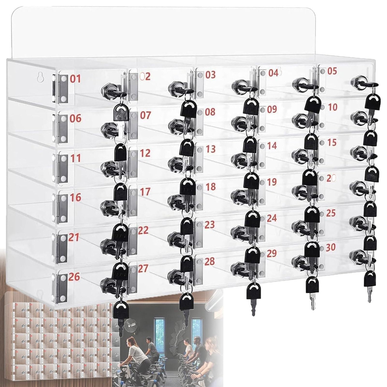 Caja de almacenamiento para teléfono móvil ideal para mantener el orden en oficinas y aulas